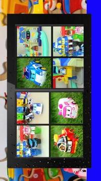 Robocar Kids Jigsaw Puzzle Toys游戲截圖1