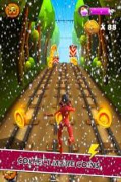 Ladybug Adventure:subway cat noir surf游戲截圖2