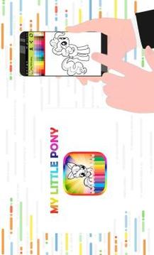 Coloring game of pony游戲截圖2