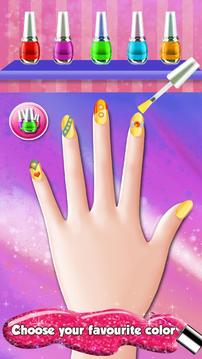 Nail Paint Salon & Spa游戲截圖4
