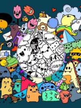Doodle Coloring Books游戲截圖2