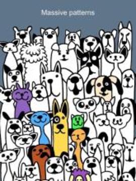 Doodle Coloring Books游戲截圖5