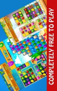 Fruit Fun Splash-Match 3 Classic游戲截圖3