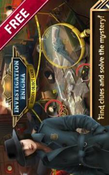Hidden Objects Investigation Enigma游戲截圖5