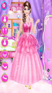 Pink Princess Makeover Salon游戏截图4