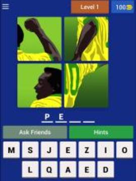 Guess Footballer Puzzle Pics游戲截圖4