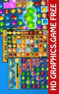 Fruit Fun Splash-Match 3 Classic游戲截圖2