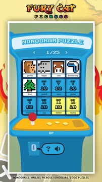 Picross FuryCat - Nonograms游戲截圖2