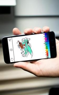 Kids Coloring Scooby Dog游戲截圖5