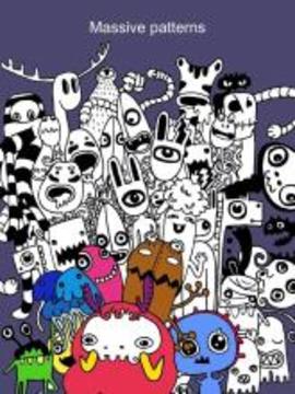 Doodle Coloring Books游戲截圖4