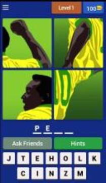 Guess Footballer Puzzle Pics游戲截圖1
