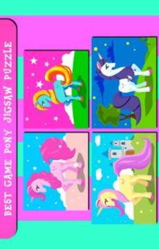 Pony Little Kids Puzzle游戲截圖1