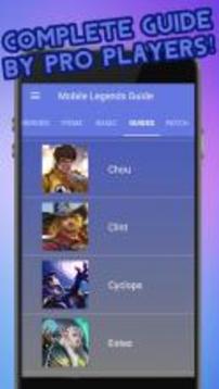 Guide for Mobile Legends游戲截圖4