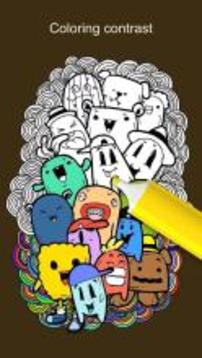 Doodle Coloring Books游戲截圖1