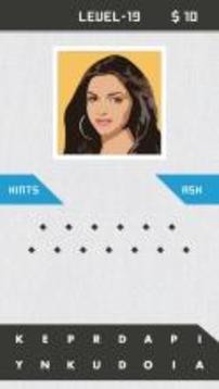 Guess Bollywood Celebrity Quiz游戲截圖3