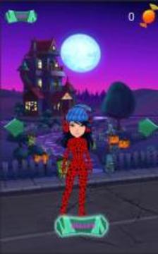 Halloween Miraculous Ladybug Rush游戲截圖2