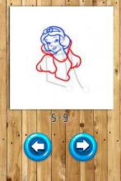 how to draw disney princesses step by step游戲截圖4