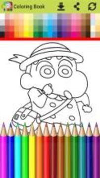 Coloring Game Shin Chane游戲截圖3