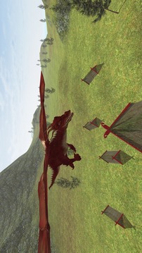 Flying Fire Drake Simulator 3D游戲截圖2