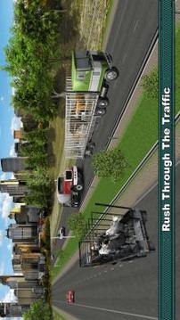 Real Farm Animal Transporter Truck Driver 2017游戲截圖2