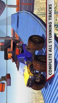 Monster Stunt Impossible Track Racing游戲截圖1