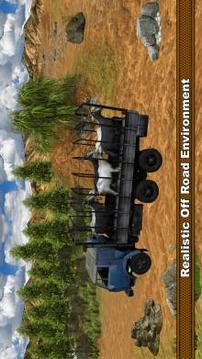 Real Farm Animal Transporter Truck Driver 2017游戲截圖5