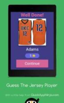 Guess The Jersey Player游戲截圖3