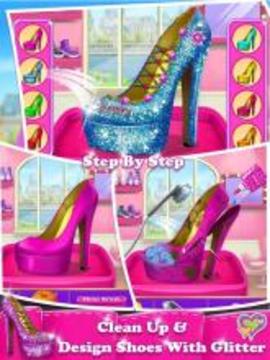 Shoe Designer Shop : Shoe Spa and Decor For kids游戲截圖3