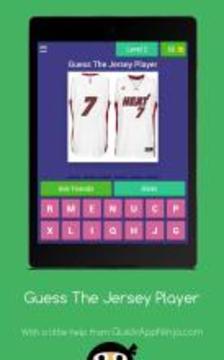 Guess The Jersey Player游戲截圖2