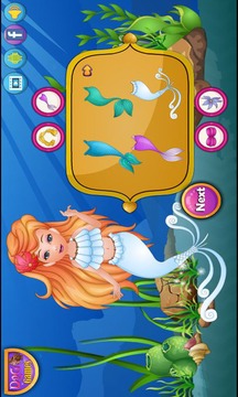 Mermaid Dress Up - Sena Mermaid Dress up游戏截图3