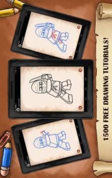 Drawing Fighters Ninja Lego游戲截圖3