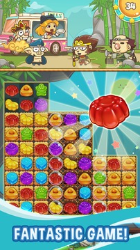 Jelly Sweet - Lollipop Crush match 3 Free Puzzle游戲截圖3