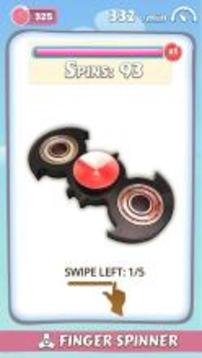 Fidget Finger Spinner For Girls游戲截圖4