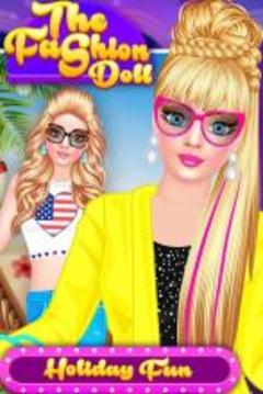 Fashion Doll - Holiday Fun游戲截圖1