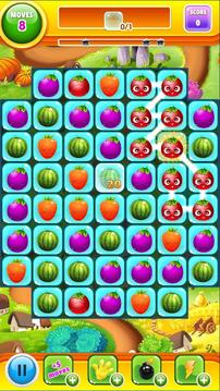 Fruits Garden - Match 3游戲截圖3