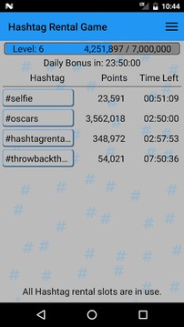Hashtag Rental Game游戲截圖1
