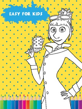 Kids Coloring Page for Minion游戲截圖2