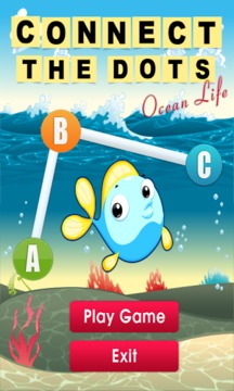 Connect the Dots - Ocean Life游戲截圖1