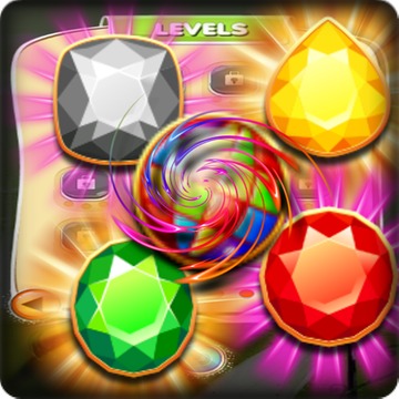 Jewels Nibblers Crumble Macth3游戲截圖1