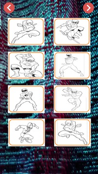 rangers coloring book游戲截圖1