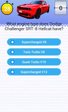 Quiz for Dodge Challenger Fans游戲截圖3