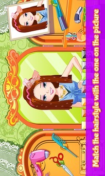 Hair Salon - hair game游戲截圖3