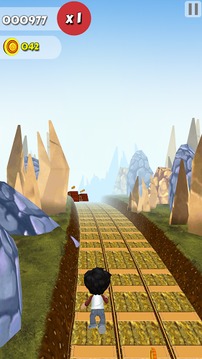 Subway Shiva Runner 3D游戲截圖1