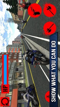 Police Moto Bike Robot Racing游戲截圖3