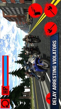 Police Moto Bike Robot Racing游戲截圖2