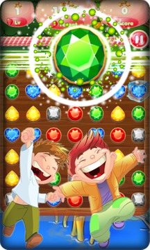Jewels Nibblers Crumble Macth3游戲截圖3