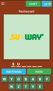 Guess test yourself Restaurant游戲截圖1