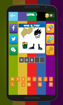 Pics Quiz for Titans Go!游戲截圖1