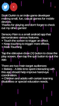 Sensory Rain Lite游戲截圖2