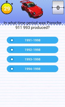 Quiz for Porsche 993 911 Fans游戲截圖3